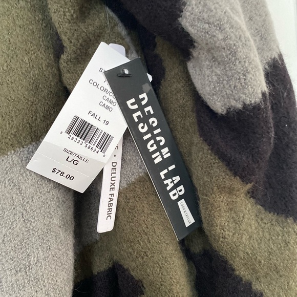 COPY - Design Lab NWT Camo open cardigan size large - Picture 3 of 7